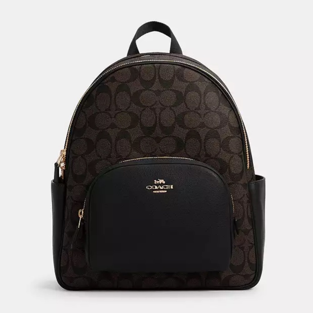 Court Backpack In Signature Canvas